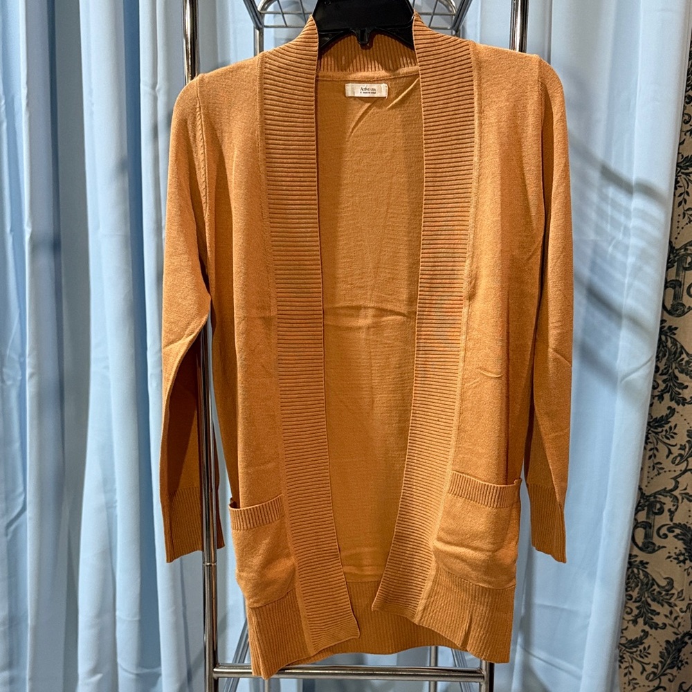 a new day Women's Camel Cardigan Sweater